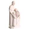 Statue of the Holy Family, color hones (Vue du profil droit en biais)