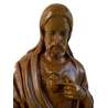 Statue du Sacré-Coeur de Jésus, 20 cm (Gros plan sur le visage)