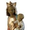 Statue de la Vierge Marie, 25 cm (Vue de face avec l'Enfant-Jésus)
