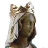 Statue de la Vierge Marie, 25 cm (Vue du visage en biais)