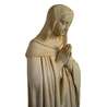 statue of Immaculate Conception, 34 cm (Gros plan du profil droit en biais)