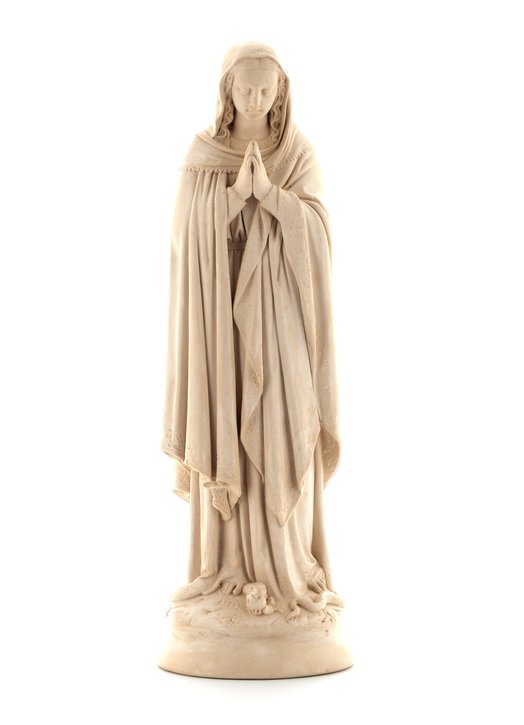 statue of Immaculate Conception, 34 cm (Vue de face)