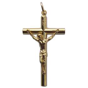 Gilded cross pendentive