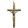 Croix pendentif dorée