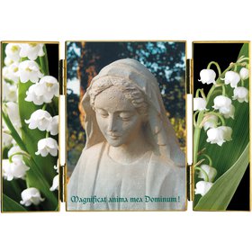 La sainte Vierge au muguet