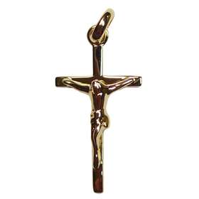 Cross pendentive gold plated