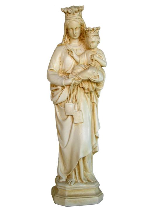 Nuestra Señora del Carmen - 34 cm (Vue de face)