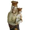 Our Lady of Mount Carmel - 32 cm (Gros plan sur le buste en biais)