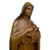 Statue de Sainte Thérèse de l'Enfant Jésus, 60 cm (Gros plan en biais)