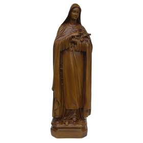 Statue de Sainte Thérèse de l'Enfant Jésus, 60 cm (Vue de face)