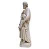 Saint Joseph end Jesus  with his feet, 30 cm (Vue du profil gauche)