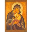 Icono de la Virgen que ama a los hombres