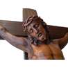 Crucifix mural, 38 cm (Gros plan du visage)