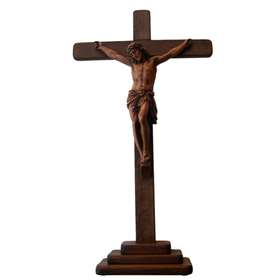 Crucifix sur pied, 50 cm (Vue générale)