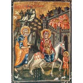 The flight into Egypt