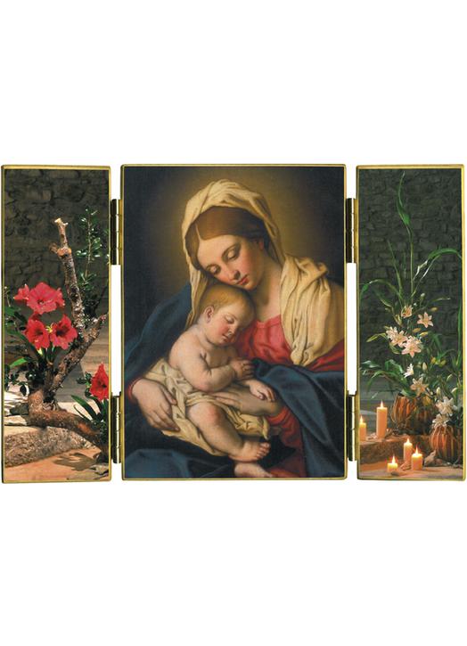 La Virgen María con el Niño Jesús (-B. Salvi)