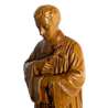 Statue de St Louis-Marie Grignon de Montfort (Autre vue du buste en biais)