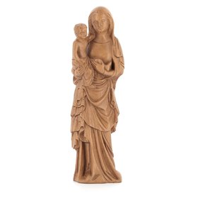 Statue de la Vierge à l'Enfant, 22 cm (Vue de face)