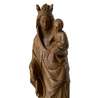 Estatua Virgen María coronada, 44 cm (Gros plan de la vue de face)
