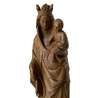 Statue of the crowned Virgin Mary, 44 cm (Gros plan de la vue de face)