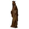 Statue de la Vierge couronnée, 44 cm (Vue de face légèrement en biais)