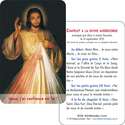 cartes-prière Christ Miséricordieux de Cracovie (gros plan et tutoiement)