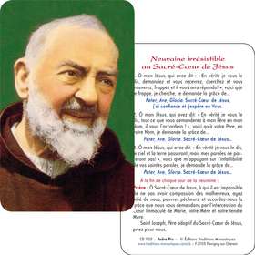 Card-prayer of Padre Pio (Recto-Verso)