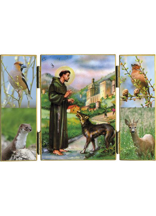 Saint Francis and the wolf of Gubbio