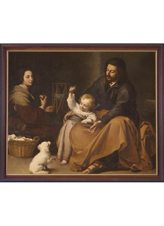 The Holy Family with the fledgling