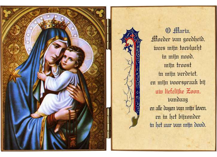 Notre Dame du Mont-Carmel et une invocation à Marie