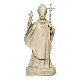 Statue de Jean-Paul II, pasteur - 85 cm (Vue de face)