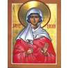 Icon of saint Laura