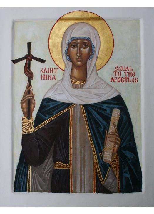 Icon of saint Nina