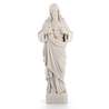 Sacred Heart of Jesus, reconstituted marble, 27,5 cm (Vue de face)