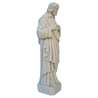 Sacred Heart of Jesus, reconstituted marble, 27,5 cm (Vue du profil droit en biais)