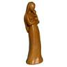 Statuette de la Vierge Mère, Enfant dans les bras. 20 cm (Vue du profil droit en biais)