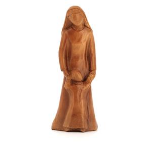 Statue of the Virgin Mother, Child standing, 18 cm (Vue de face)