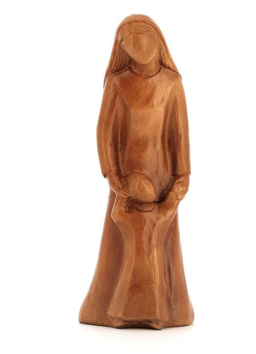 Statuette de la Vierge Mère, Enfant debout, 18 cm (Vue de face)