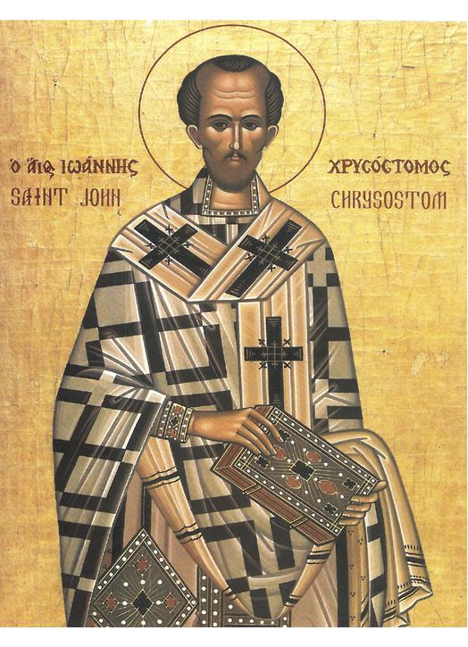 Icon of St. John Chrysostom Icon of St. John Chrysostom
