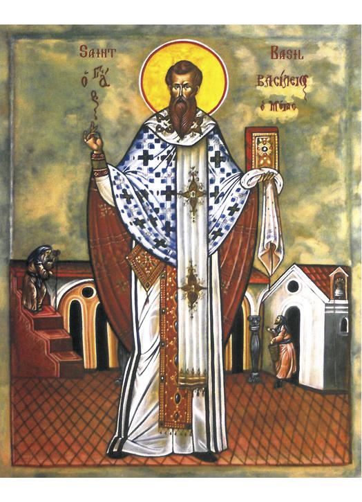 Icono de San Basilio el Grande