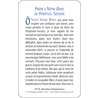 Card-prayer of Padre Pio (Recto)