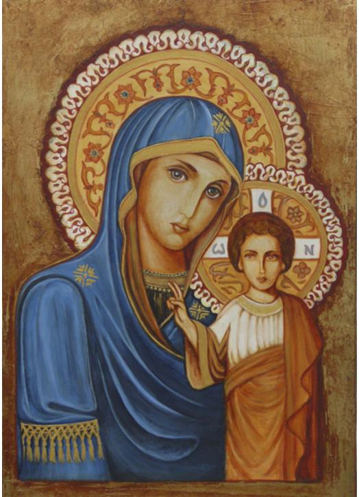 Icono de la Virgen de Sofanía