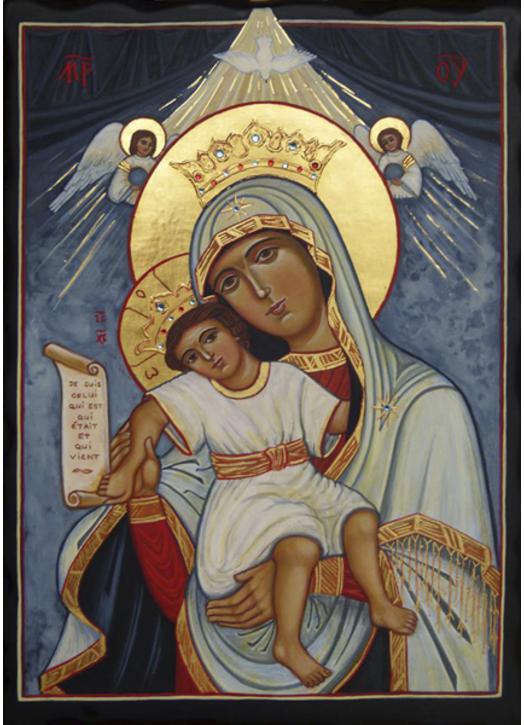 Icono de Nuestra Señora de los Ángeles