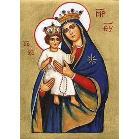 Icon of Our Lady of the Rosary