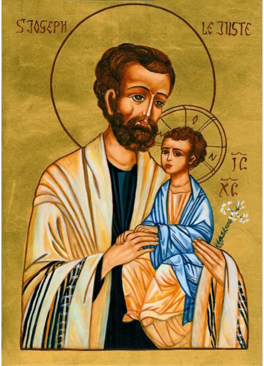 Icon Of St Joseph The Just Ref Ic 9145