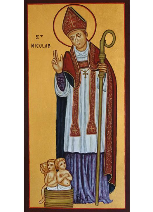 Icône de Saint Nicolas, Patron de la Lorraine