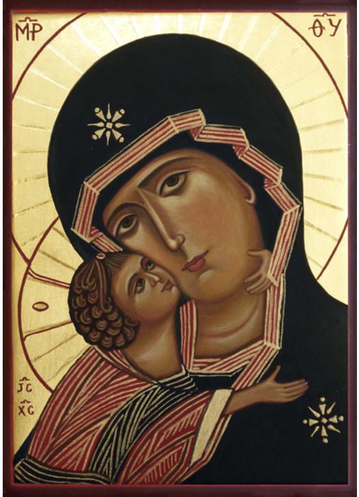 Icono de la Virgen de Nuestra Dameresse (Vladimir)