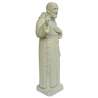 Statue of Padre Pio (Vue du profil droit en biais)
