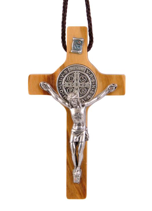 Crucifix of Saint Benedict rosewood