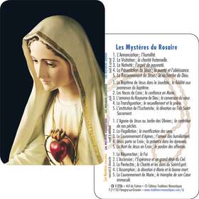 Our Lady of Fatima  (recto-verso)